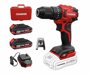 TALADRO ATORNILLADOR PERCUTOR BRUSHLESS 1/2” 20V 70NM+ 2BAT + CARGADOR (RLID20001)
